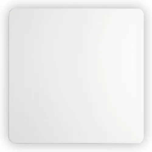 Biała płaska lampa ścienna kinkiet zaoblony kwadrat Ideal Lux 195735 Cover LED 11W 1000LM 3000K 20cm Darmowy zwrot