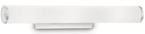 Lampa ścienna kinkiet nad lustro biały walec z chromem Ideal Lux 027104 Camerino 4xE14 65cm Wysoka jakość