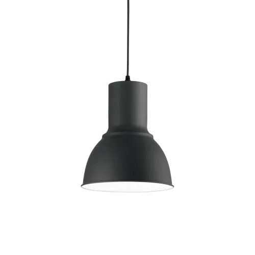 Kup online Lampa wisząca z metalowym szarym kloszem od wewnątrz białym Ideal Lux 137681 Breeze E27 23cm x 242cm