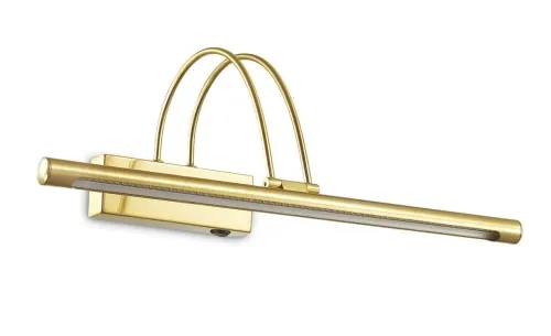 Kup teraz Złoty kinkiet galeryjka nad lustro lub obraz Ideal Lux 121178 Bow LED 4,5W 570LM 3000K 110stopni 46cm