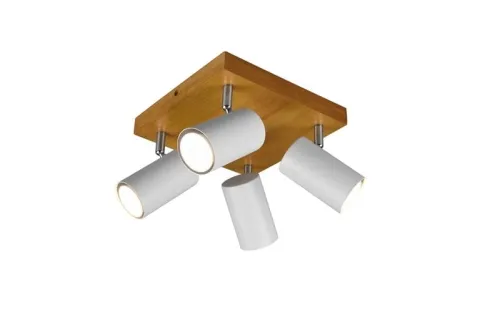 Wyprzedaż Lampa sufitowa punktowa spot Trio 812400431 Marley 4xGU10 Biały