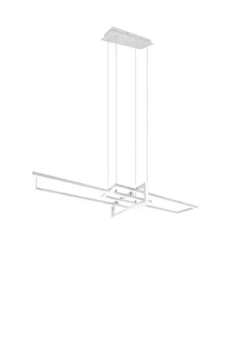 Super okazja Lampa Wisząca Trio 320310331 Salinas LED 34W 3000K ściemniacz biała