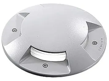 Tani Szara zewnętrzna lampa najazdowa gruntowa Leds C4 55-9947-34-CM Xena LED 5,8W 4000K IP65 20,4cm