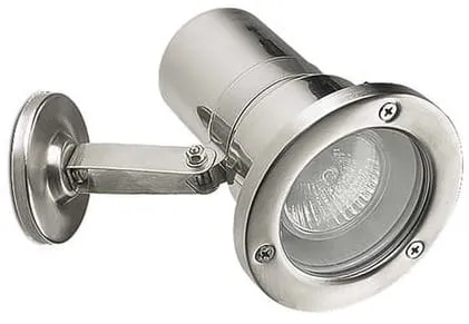 Srebrna zewnętrzna lampa ogrodowa stojąca Leds C4 05-9310-CA-37 Helio GU10 IP66 Kup teraz