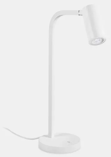 Zniżka Biała prosta lampa biurkowa Leds C4 10-7982-14-14 Simply GU10 47,5cm