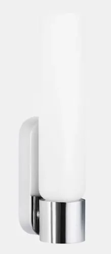 Chromowany kinkiet walec obok lustra w łazience Leds C4 05-7983-21-F9 Dresde LED 10,5W 3000K IP44 CRI92 Wyjątkowa oferta