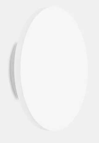 Oferta czasowa Okrągły płaski biały kinkiet Leds C4 05-7642-14-14 Ges LED 9,1W 3000K 26cm