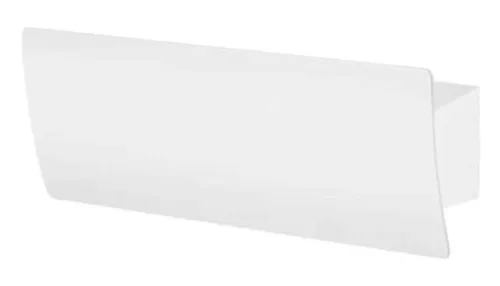 Wyjątkowa oferta Biały prostokątny kinkiet ścienny Leds C4 05-5964-14-M1 Duna LED 34W 3000K 35cm