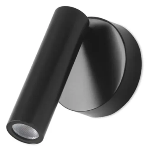 Bestseller Czarny smukły regulowany kinkiet ścienny Leds C4 05-5478-05-05 Stylus LED 9,7W 3000K 42stopnie