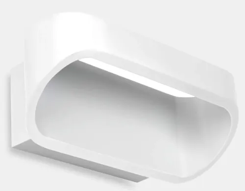 Tani Biały obły kinkiet Leds C4 05-0070-14-14 Oval LED 6,1W 3000K CRI90