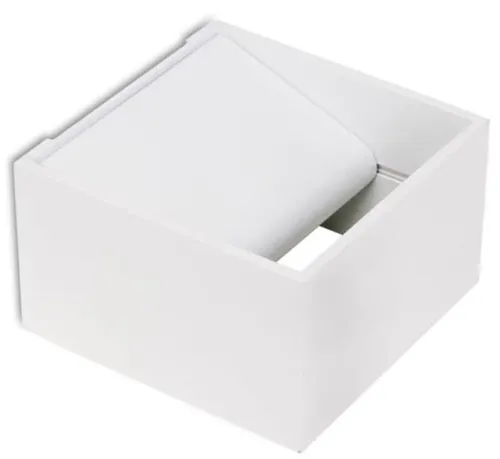 Biały kinkiet sześcian Leds C4 05-0071-14-14 Jet LED 6,5W 3000K CRI90 Oferta