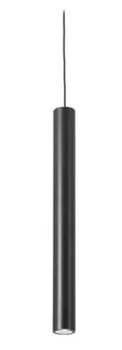 Czarna lampa wisząca walec montowana podtynkowo Leds C4 00-5981-05-05 Stylus LED 9,7W 3000K 42stopnie Wyprzedaż