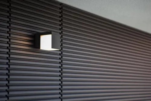Zamów dziś Zewnętrzna lampa ścienna kinkiet na elewację Lutec 5193803012 Cuba LED 12W 3000K IP54 Czarny