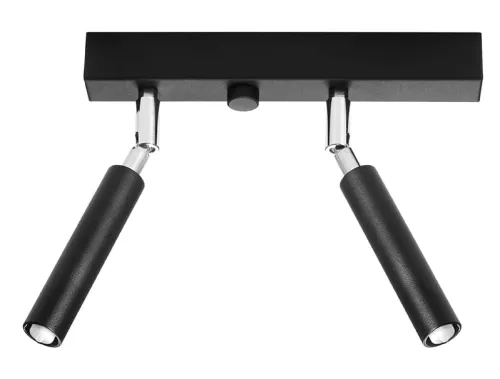 Zniżka Eyetech 2 Czarny Plafon Sollux Lighting SL.0898