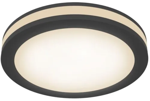 Popularny Lampa Podtynkowa Okrągła Maytoni DL303-L12B Phanton LED 12W 3000K 120stopni 9,5cm x 3,2cm czarny