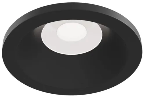 Lampa sufitowa hermetyczna punktowa podtynkowa spot bez regulacji Maytoni DL032-2-01B Zoom GU10 IP65 8,5cm czarny Ekspresowa dostawa