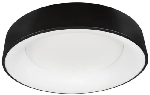 Najlepsza cena Czarny okrągły ledowy wklęsły plafon sufitowy Azzardo AZ3434 Sovana LED 40W 3000K 45cm