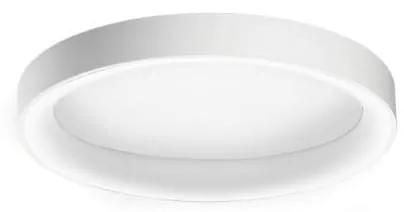 Biały okrągły szeroki plafon sufitowy ledowy Azzardo AZ3445 Sovana LED 80W 2700K 78cm Hit sprzedaży