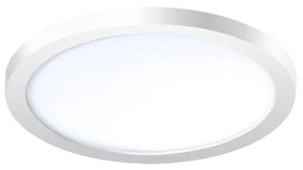 Promocja Biała okrągła lampa podtynkowa Azzardo AZ2842 Slim LED 12W 1000LM 4000K IP44 CRI90 14,5cm