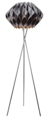 Oferta Szara dekoracyjna lampa stojąca na trójnogu Azzardo AZ2405 Ruben E27 156cm
