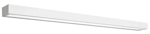 Bezpieczna płatność Biały prostokątny podłużny kinkiet nad lustro łazienkowe Azzardo AZ2083 Rado LED 24W 4000K IP44 90cm