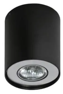 Czarno aluminiowa lampa sufitowa tuba walec spot Azzardo AZ0607 Neos GU10 10,2cm x 12cm Bezpieczne zakupy