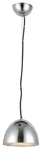 Do wyczerpania zapasów Chromowana kopułowa lampa wisząca Azzardo AZ1399 Modena E14 18cm