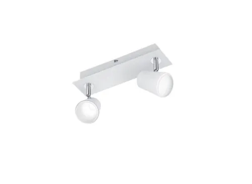 Lampa sufitowa ścienna Trio 873170231 Narcos LED 2x6W 3000K Biały z przełącznikiem Zamów teraz
