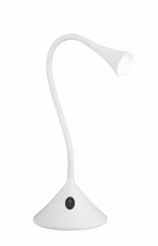 Lampa biurkowa nowoczesna na giętkim ramieniu stożkowa podstawa biała regulowana RL R52391101 Viper LED 3W 3000K Zamów teraz