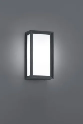 Obniżka ceny Zewnętrzna lampa ścienna kinkiet na elewację Trio 228060142 Timok E27 IP54 antracyt