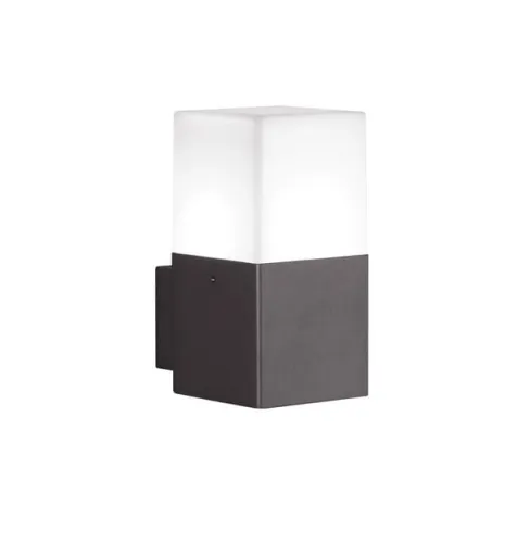 Zewnętrzna lampa ścienna kinkiet na elewację Trio 220060142 Hudson E14 IP44 antracyt Wysoka jakość