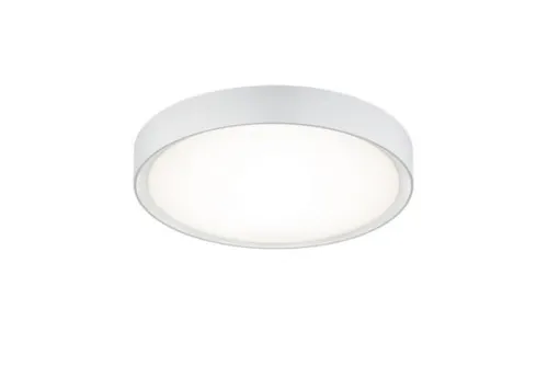 Lampa sufitowa okrągła plafon Łazienkowy Trio 659011801 Clarimo LED 18W 1600LM 3000K 9cm x 33cm IP44 biały Dostępne od ręki