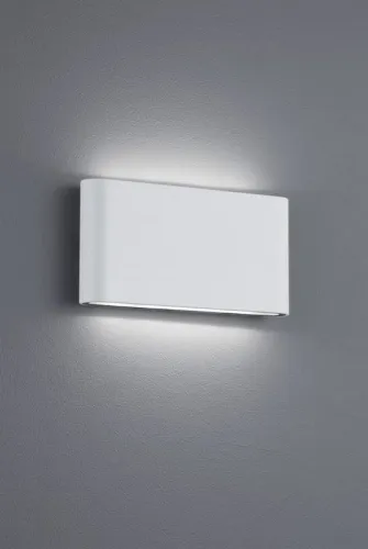 Zewnętrzna lampa ścienna kinkiet na elewację Trio 227660231 Thames II LED 2x4,5W 3000K IP54 kolor Biały Kup teraz