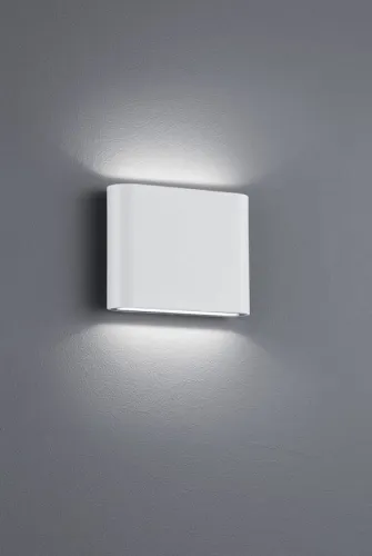 Zewnętrzna lampa ścienna kinkiet na elewację Trio 227560231 Thames II LED 2x2,5W 3000K IP54 Biały Sprawdź teraz