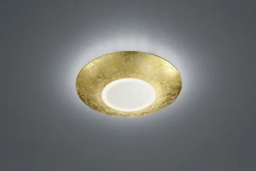 Ekspresowa dostawa Lampa sufitowa Plafon Trio 624110279 Chiros LED 12W 3,5W 3000K 32cm złoty