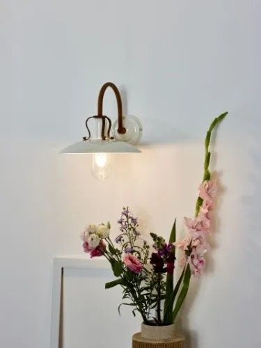 Kup online Kremowy kinkiet w stylu klasycznym Lucide 30276/01/38 Romer E27