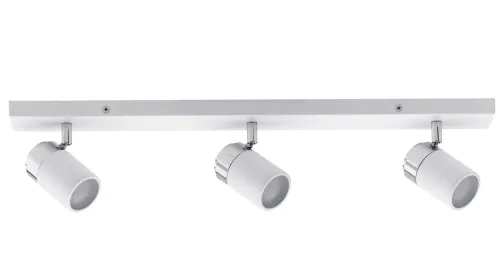 Oprawa ścienno-sufitowa ZYLI GU10 max. 3x10W IP44 230V biały / chrom /metal Paulmann PL66713 Łatwy zwrot