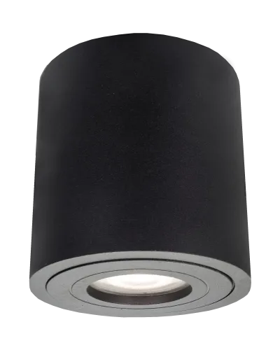 Czarna lampa sufitowa tubka spot do łazienki pod prysznic Light Prestige LP-6510/1SM XL IP65 BK Faro GU10 9,5x9cm Popularny