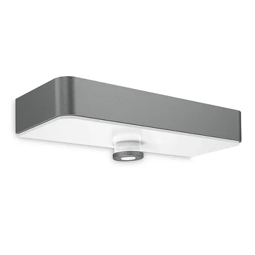 Bestseller Zewnętrzna lampa ścienna solarna Steinel ST052959 XSolar SOL-O 1,5W 3000K IP44 czujnik ruchu zmierzchu antracyt