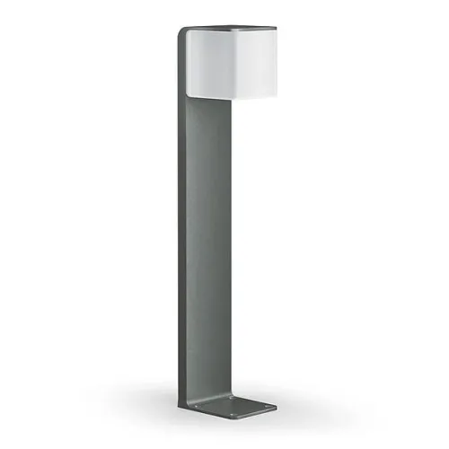 Tani Zewnętrzna lampa stojąca słupek ogrodowy Steinel ST055479 GL 80 LED IHF 9,5W 582LM 3000K IP44 63cm czujnik ruchu zmierzchu aplikacja antracyt