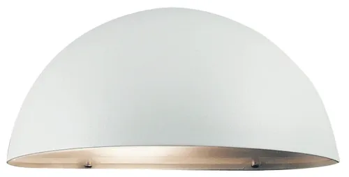 Dodaj do koszyka Zewnętrzna lampa ścienna kinkiet na elewacje Nordlux 21751001 Scorpius Maxi E27 IP33 14x27cm biała