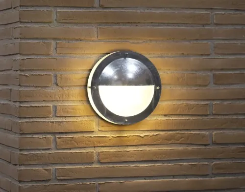 Hit cenowy Zewnętrzna lampa ścienna kinkiet na elewację Nordlux 21841031 Malte E27 IP54 24cm x 9,5cm galwanizowana