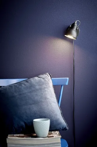 Dostępne od ręki Lampa ścienna kinkiet Nordlux 45721003 Aslak GU10 kabel regulacja Czarny