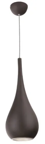 Czarna lampa wisząca łezka kropla MaxLight P0233 Drop E27 Ostatnie sztuki