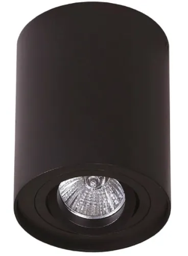 Lampa sufitowa punktowa spot regulowana MaxLight C0068 Basic Round GU10 12,5cm x 9,5cm czarny Kup teraz